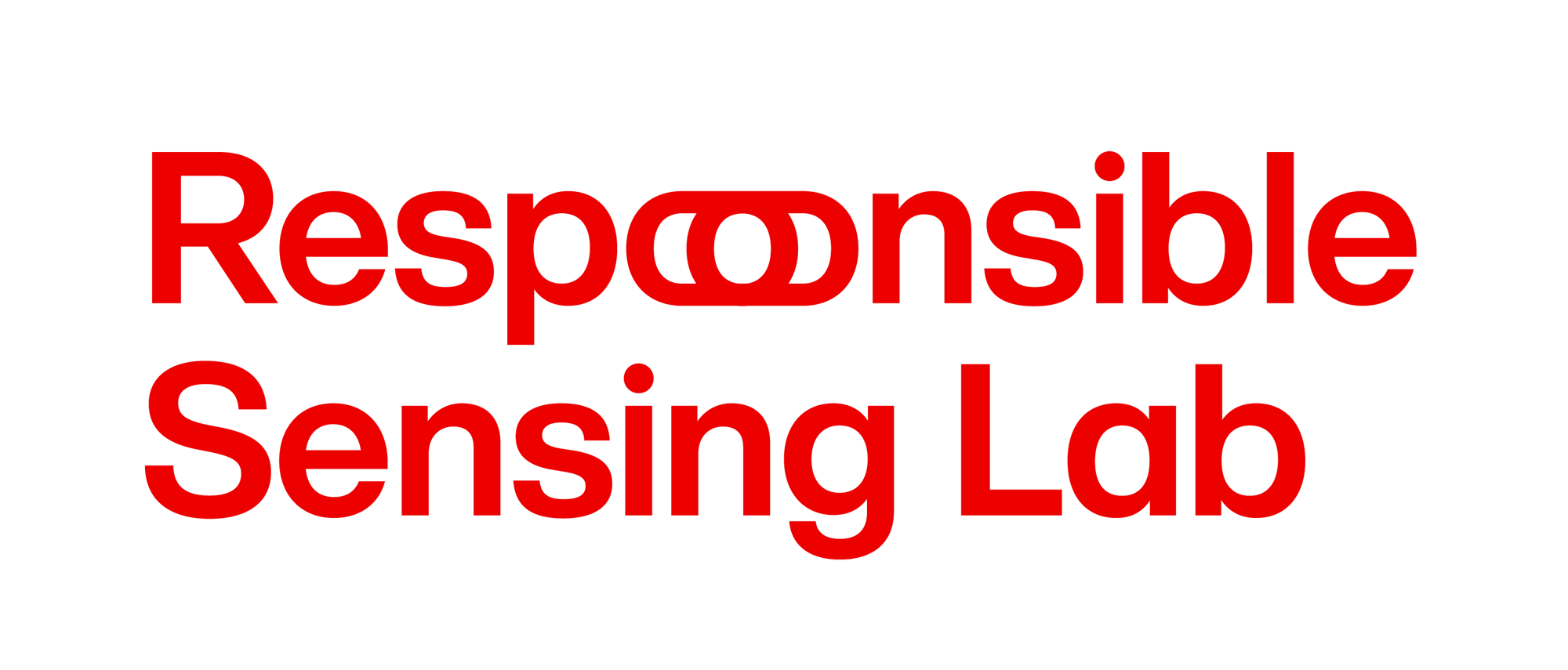 Responsible Sensing Lab Logo #FFFFFF background #EC0000